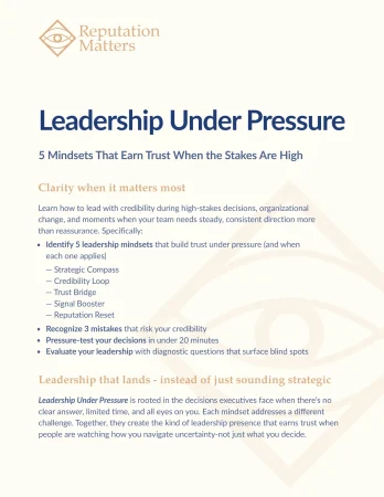 Leadership Under Pressure – Free Executive Leadership PDF